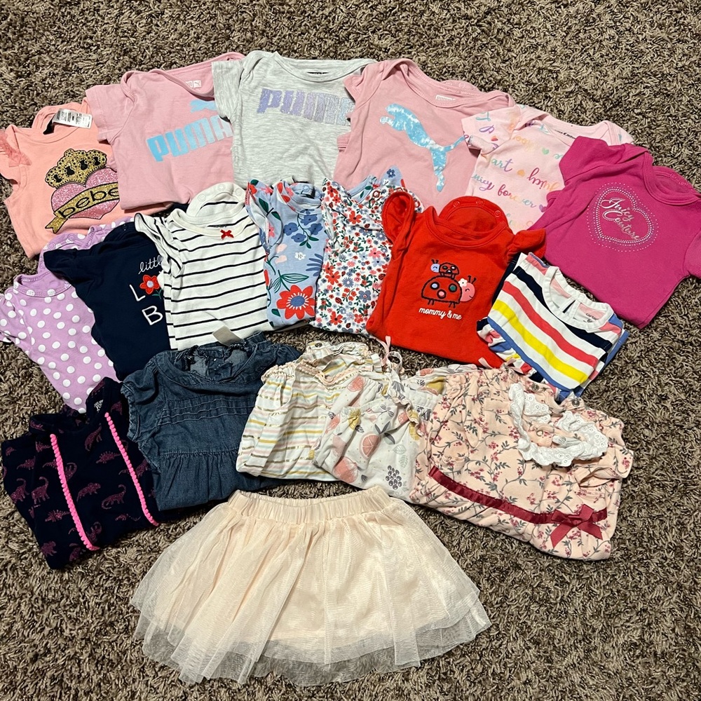 baby girl clothes bundle